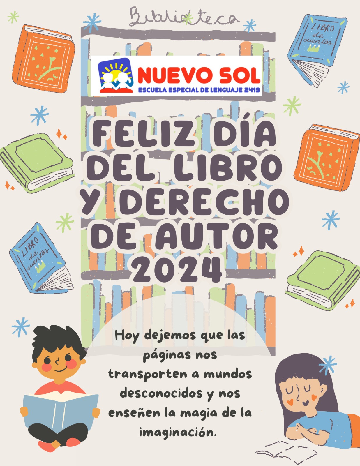 ¡Feliz Día del Libro!