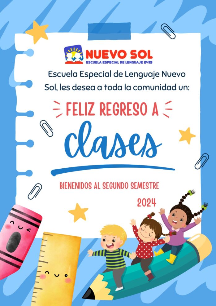 Feliz regreso a clases